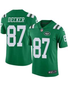 Jets #87 Eric Decker Green Men's Stitched NFL Elite Rush Jersey