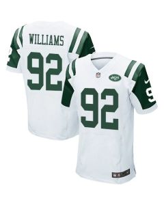 Jets #92 Leonard Williams White Men's Stitched NFL Elite Jersey