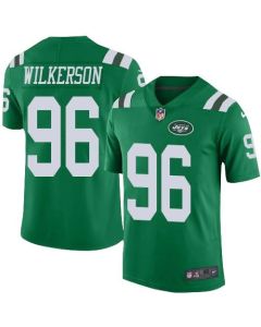 Jets #96 Muhammad Wilkerson Green Men's Stitched NFL Elite Rush Jersey
