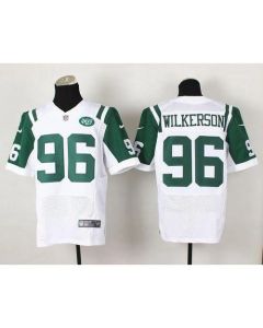 Jets #96 Muhammad Wilkerson White Men's Stitched NFL Elite Jersey