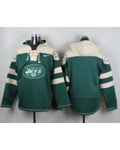 Jets Blank Green Player Pullover NFL Hoodie