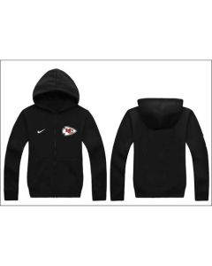 Kansas City Chiefs Authentic Logo Hoodie Black