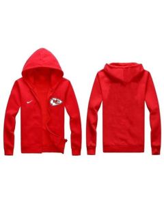 Kansas City Chiefs Authentic Logo Hoodie Red