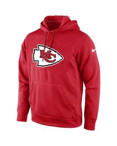 Kansas City Chiefs KO Logo Essential Hoodie Red