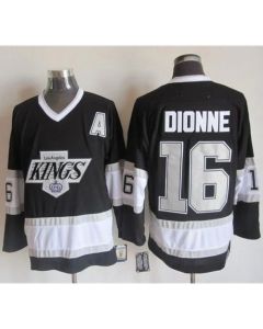 Kings #16 Marcel Dionne Black CCM Throwback Stitched NHL Jersey