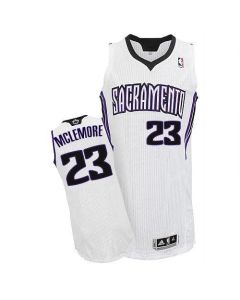 Kings #23 Ben McLemore White Revolution 30 Stitched NBA Jersey