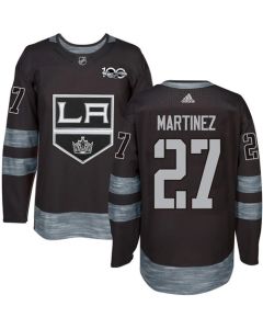 Kings #27 Alec Martinez Black 1917-2017 100th Anniversary Stitched NHL Jersey