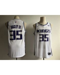 Kings #35 Marvin Bagley III White Authentic Stitched Jersey