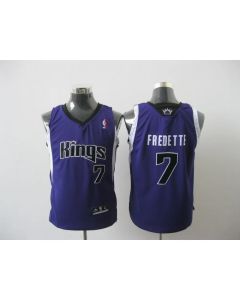 Kings #7 Jimmer Fredette Purple Stitched Youth NBA Jersey
