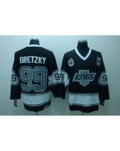 Kings #99 Wayne Gretzky Black CCM Throwback Stitched NHL Jersey