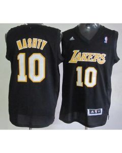 Lakers #10 Steve Nash Black Nashty Stitched NBA Jersey