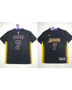 Lakers #7 Larry Nance Black Short Sleeve Stitched NBA Jersey