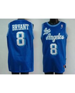 Lakers #8 Kobe Bryant Stitched Blue NBA Jersey