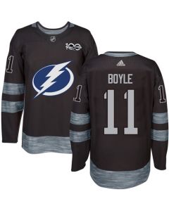Lightning #11 Brian Boyle Black 1917-2017 100th Anniversary Stitched NHL Jersey