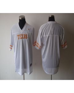 Longhorns Blank White Stitched NCAA Jersey