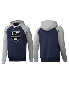 Los Angeles Kings Pullover Hoodie Dark Blue & Grey