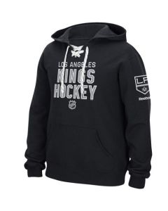 Los Angeles Kings Reebok Stitch Em Up Lace Hoodie Black