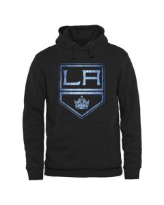 Los Angeles Kings Rinkside Pond Hockey Pullover Hoodie Black