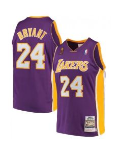 Los Angeles Lakers #24 Kobe Bryant Purple 2008-09 Stitched NBA Jersey