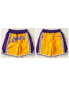Los Angeles Lakers Shorts Just Don Shorts