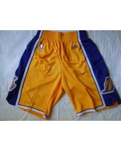 Los Angeles Lakers Yellow NBA Shorts