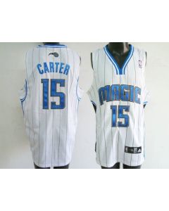 Magic #15 Vince Carter Stitched White NBA Jersey