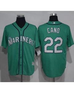 Mariners #22 Robinson Cano Green New Cool Base Stitched MLB Jersey