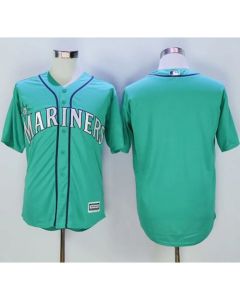 Mariners Blank Green New Cool Base Stitched MLB Jersey