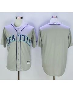 Mariners Blank Grey New Cool Base Stitched MLB Jersey