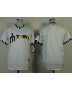 Mariners Blank White 1979 Turn Back The Clock Stitched MLB Jersey