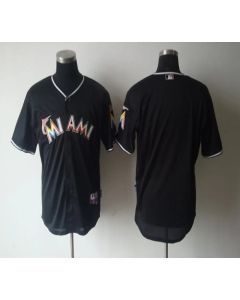 marlins Blank Black 2012 Alternate Stitched MLB Jersey
