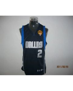 Mavericks 2011 Finals Patch #2 Jason Kidd Blue Stitched NBA Jersey