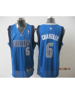 Mavericks Revolution 30 #6 Tyson Chandler Sky Blue Stitched NBA Jersey