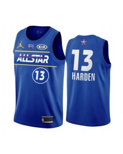 Men's 2021 All-Star #13 James Harden Blue Eastern Conference Stitched NBA Jersey