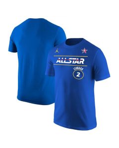 Men's 2021 All-Star #2 Kawhi Leonard Blue Royal T-Shirt