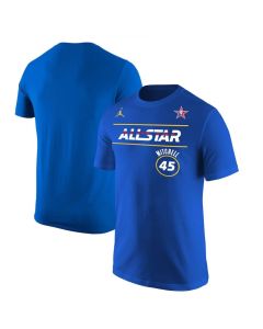 Men's 2021 All-Star #45 Donovan Blue Royal T-Shirt