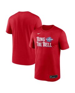 Men's 2026 MLB All-Star Game Nike Red Authentic Collection Ring The Bell Tri-Blend Dri-FIT T-Shirt (Red)