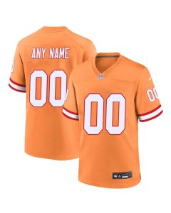 Men's '76 Tampa Bay Buccaneers Custom Orange Player Game Jersey (Orange)