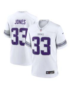 Men's Aaron Jones White Minnesota Vikings Alternate Game Player Jersey (White)