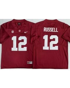 Men's Alabama Crimson Tide #12 Keelon Russell Red 2026 Vapor Limited Jersey