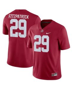 Men's Alabama Crimson Tide #29 Minkah Fitzpatrick Red Stitched Jersey
