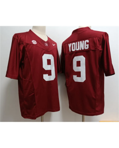 Men's Alabama Crimson Tide #9 Bryce Young Red 2023 F.U.S.E. Stitched Football Jersey