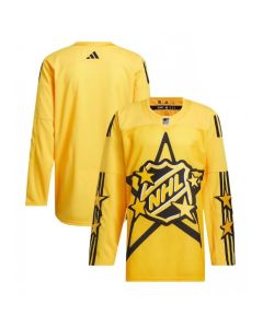Men's All-Star Game 2024 Yellow Primegreen Stitched Hockey Jersey
