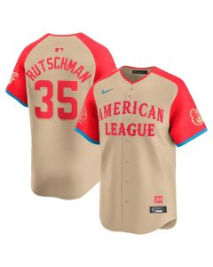 Men's American League #35 Adley Rutschman Cream 2024 MLB All-Star Game Limited Player Jersey