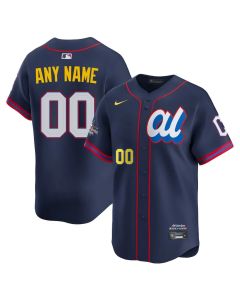 Men's American League Custom Navy 2025 All-Star Edition Limited Player Jersey (Style 6)