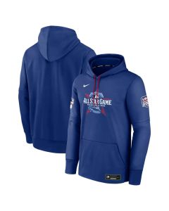 Men's American League Nike Royal Authentic Collection 2026 MLB All-Star Game USA 250 Therma-FIT Hoodie