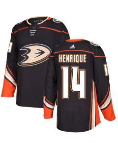 Men's Anaheim Ducks #14 Adam Henrique Black Stitched NHL Jersey