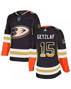 Men's Anaheim Ducks #15 Ryan Getzlaf Black Drift Fashion Stitched NHL Jersey