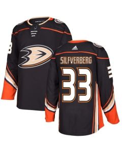 Men's Anaheim Ducks #33 Jakob Silfverberg Black Stitched NHL Jersey (Black)
