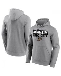 Men's Anaheim Ducks Grey Gain Ground Hoodie